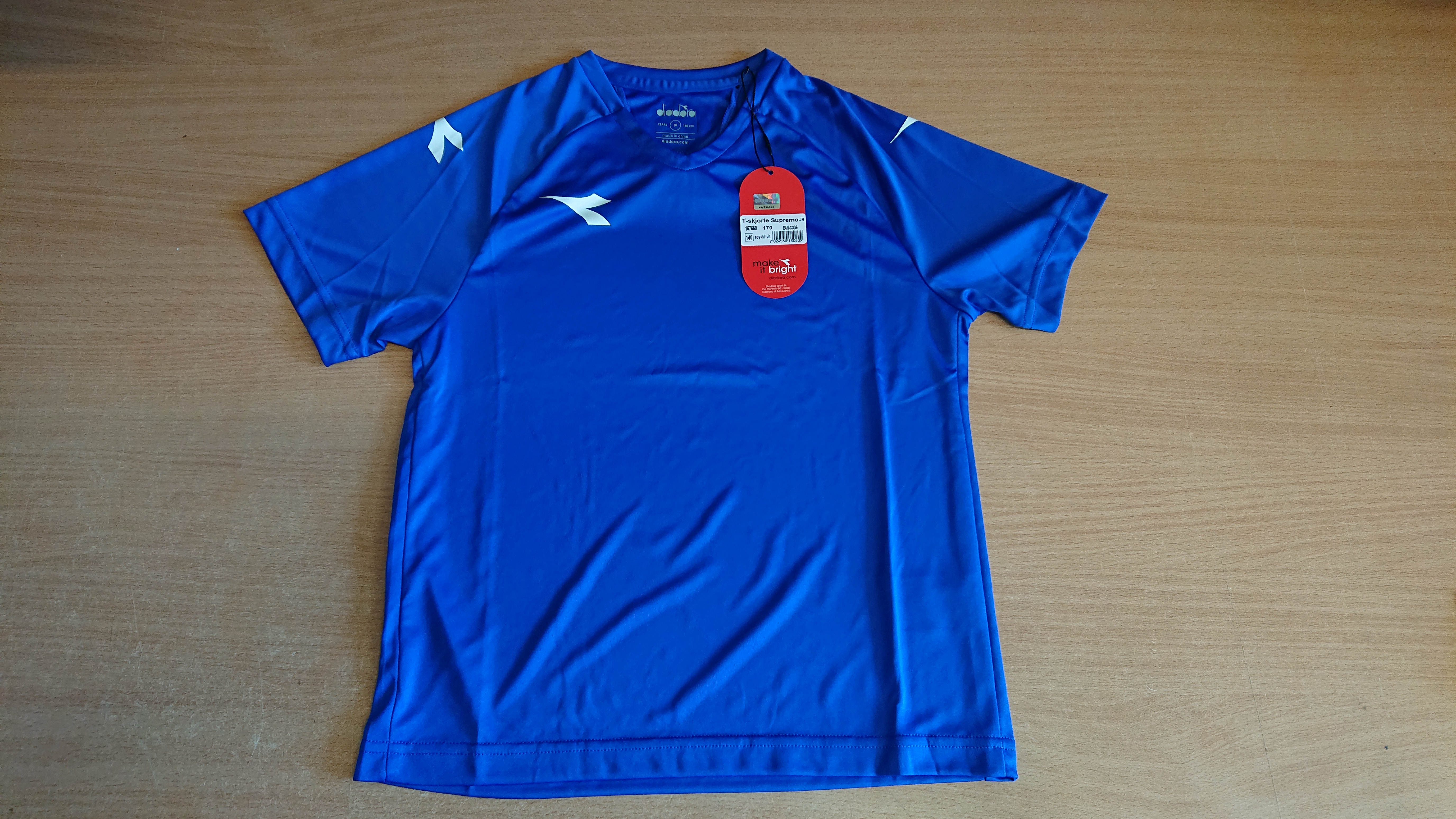 Bilde av Diadora Trenings T-shorte JR Supremo